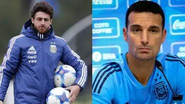 Aimar y Scaloni