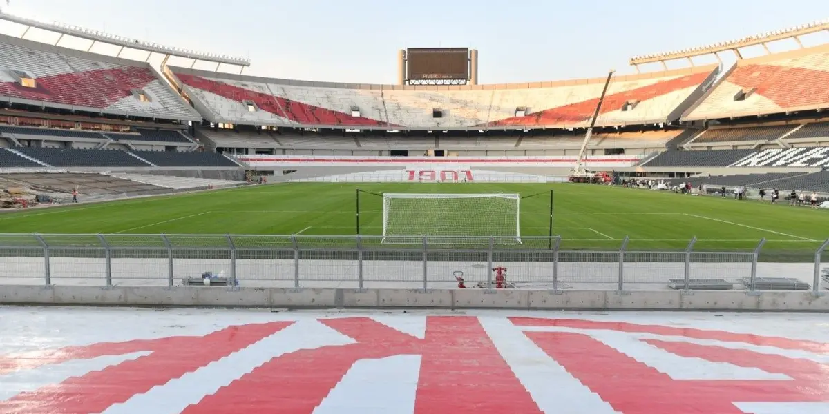 El Millonario enfrenta este domingo a Argentinos Juniors, en lo que será la presentación oficial después de las remodelaciones en el estadio