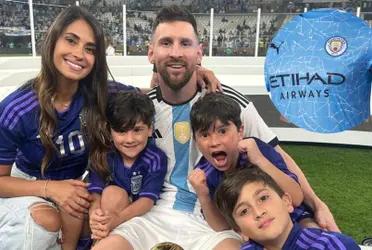 Lionel Messi y su familia