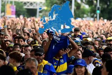 Más de un hincha célebre asistió al Estadio Maracaná para ver a Boca, pero uno muy particular llegó desde el viejo continente.