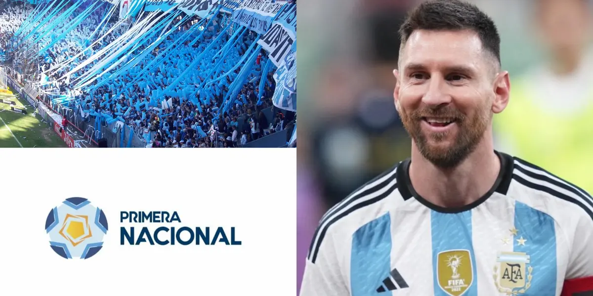 Messi, Primera Nacional y Racing Club