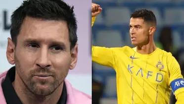 Messi y Cristiano