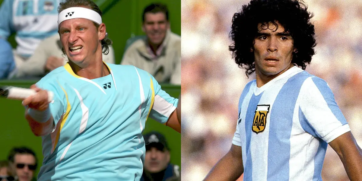 Nalbandián y Maradona