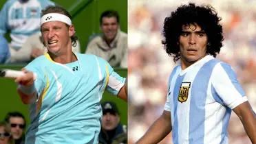 Nalbandián y Maradona