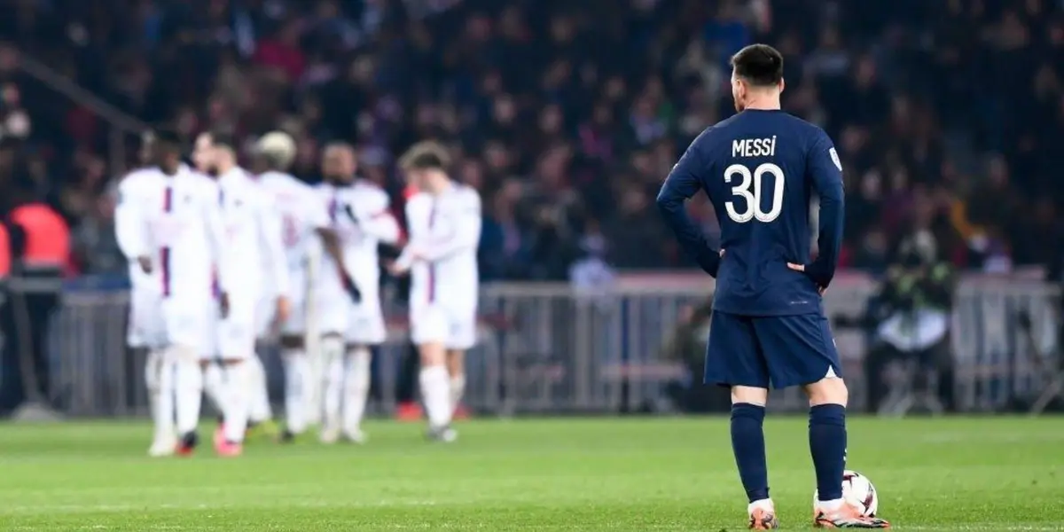 Ni el astro argentino ni Kylian Mbappé pudieron salvar al Paris Saint-Germain frente al Lyon.