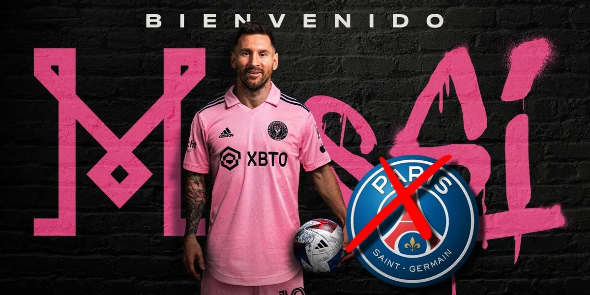 El astro argentino fue presentado en el club de la MLS, que le tiró un palito a quienes lo maltrataron.