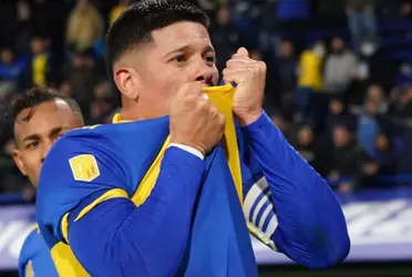 El capitán xeneize demostró que lleva los colores azul y oro desde su más tierna infancia.