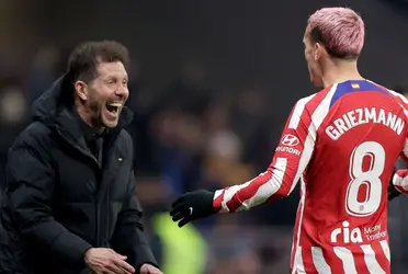 El Cholo confía mucho en su mejor jugador en ataque, quien está a la vista de un récord histórico en el club.