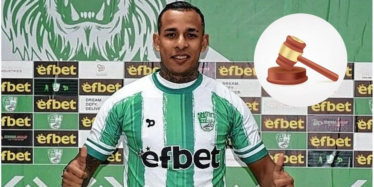 El delantero colombiano está jugando en la primera división de Bulgaria desde hace algunas semanas.