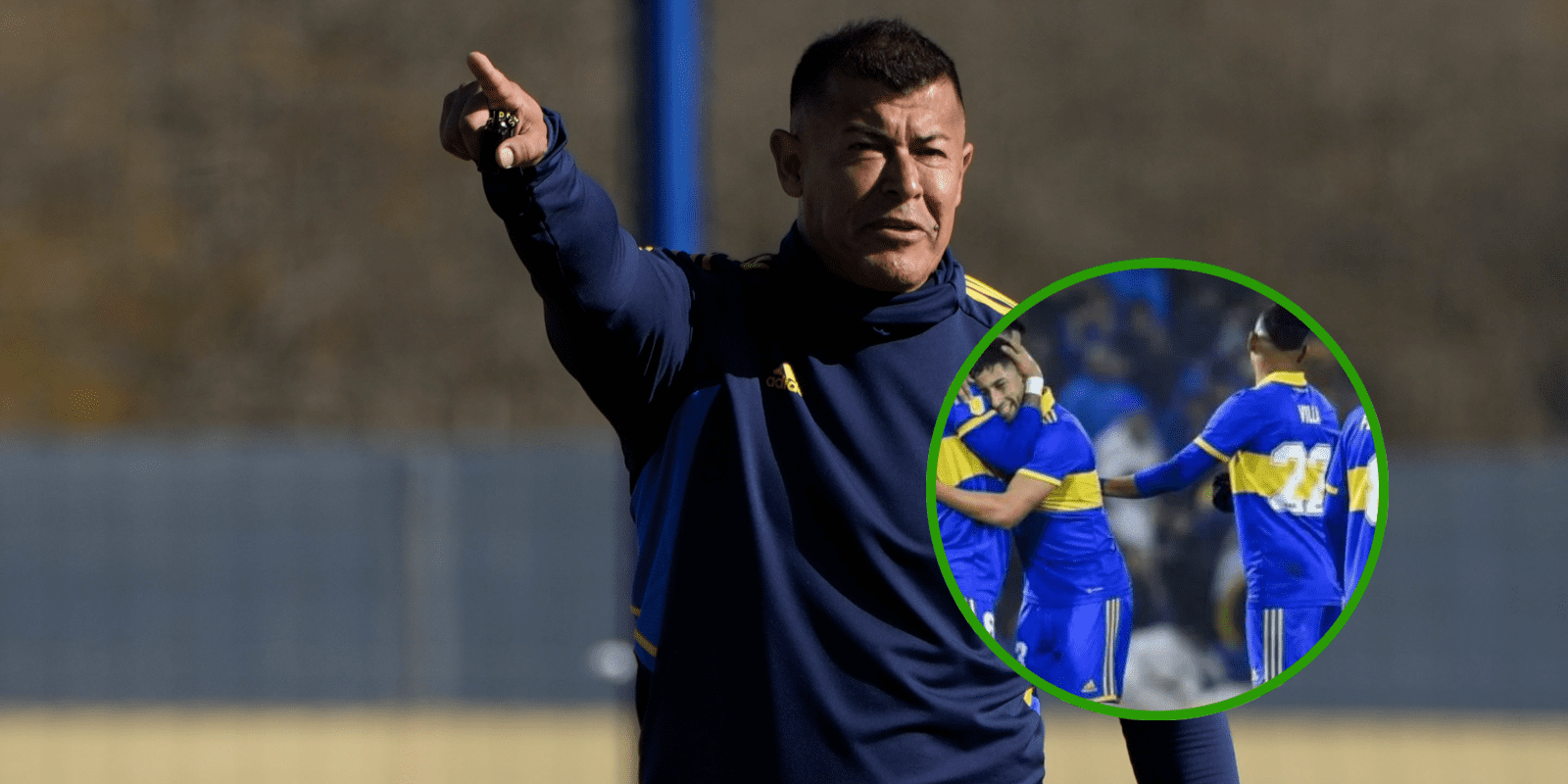 El director técnico de Boca se la jugó para el partido contra Argentinos Juniors.