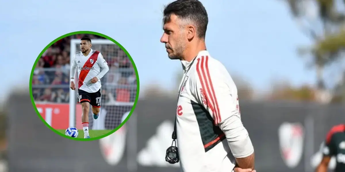 El DT de River no tiene el equipo decidido para jugar contra Almirón.