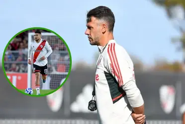 El DT de River no tiene el equipo decidido para jugar contra Almirón.