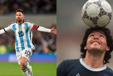 El hincha argentino le rindió un lindo e inesperado reconocimiento a los dos mejores de la historia.