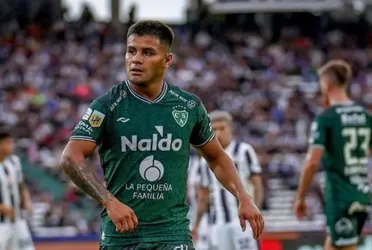 El mediocampista del equipo de Junín debió salir reemplazado en el triunfo ante Colón