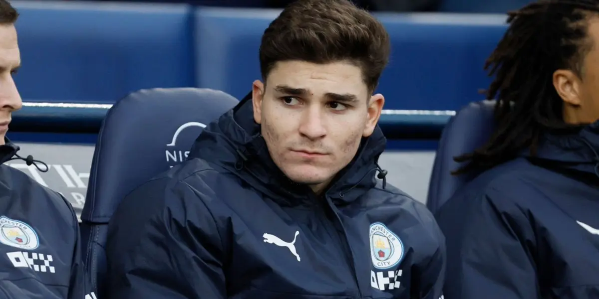 El otro argentino (Maximo Perrone) tampoco tuvo participación en el partido del Manchester City.