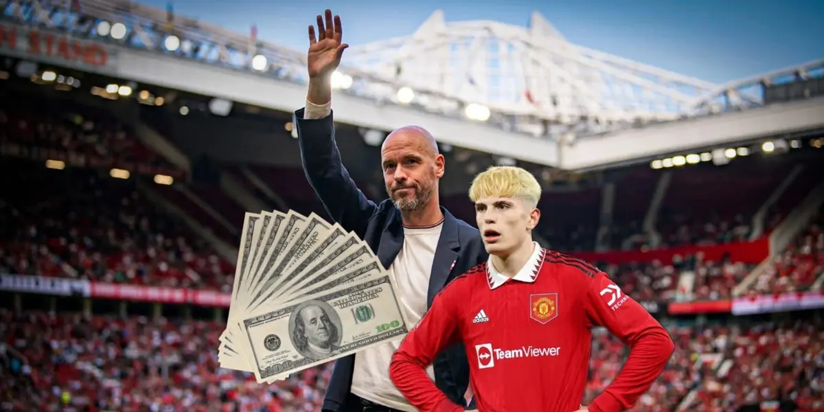 Erik Ten Hag está en la cuerda floja en el Manchester United y podría embolsar una increíble cifra.