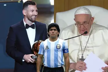 Francisco opinó sobre los mejores futbolistas de la historia luego del premio que recibió Lionel Messi.