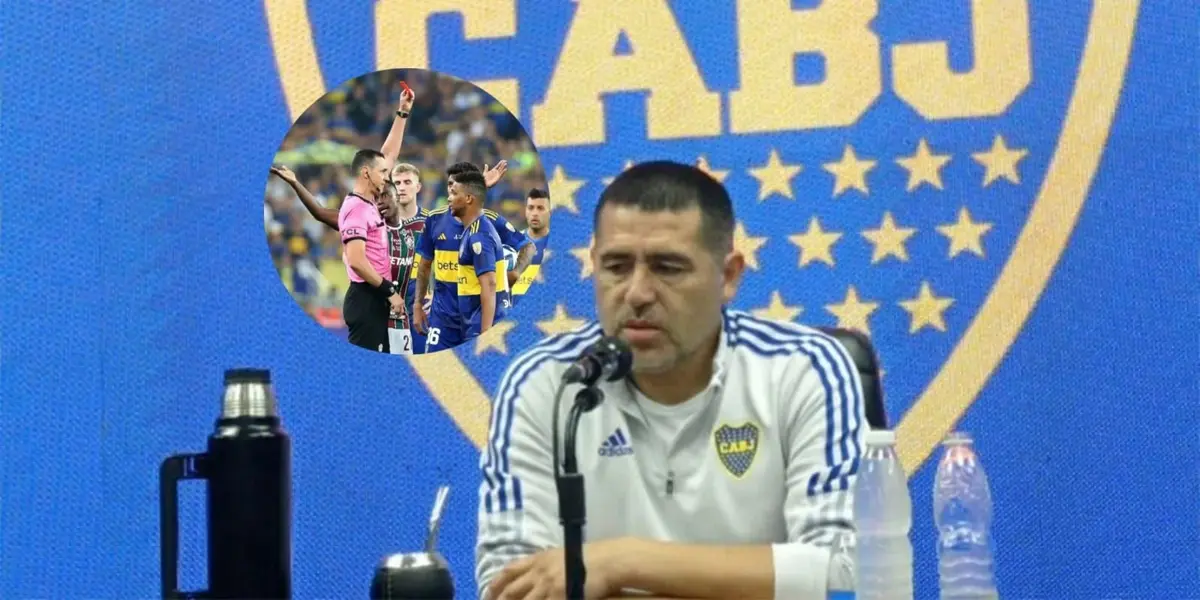 Juan Román Riquelme habló en conferencia de prensa luego de la renuncia de Jorge Almirón.