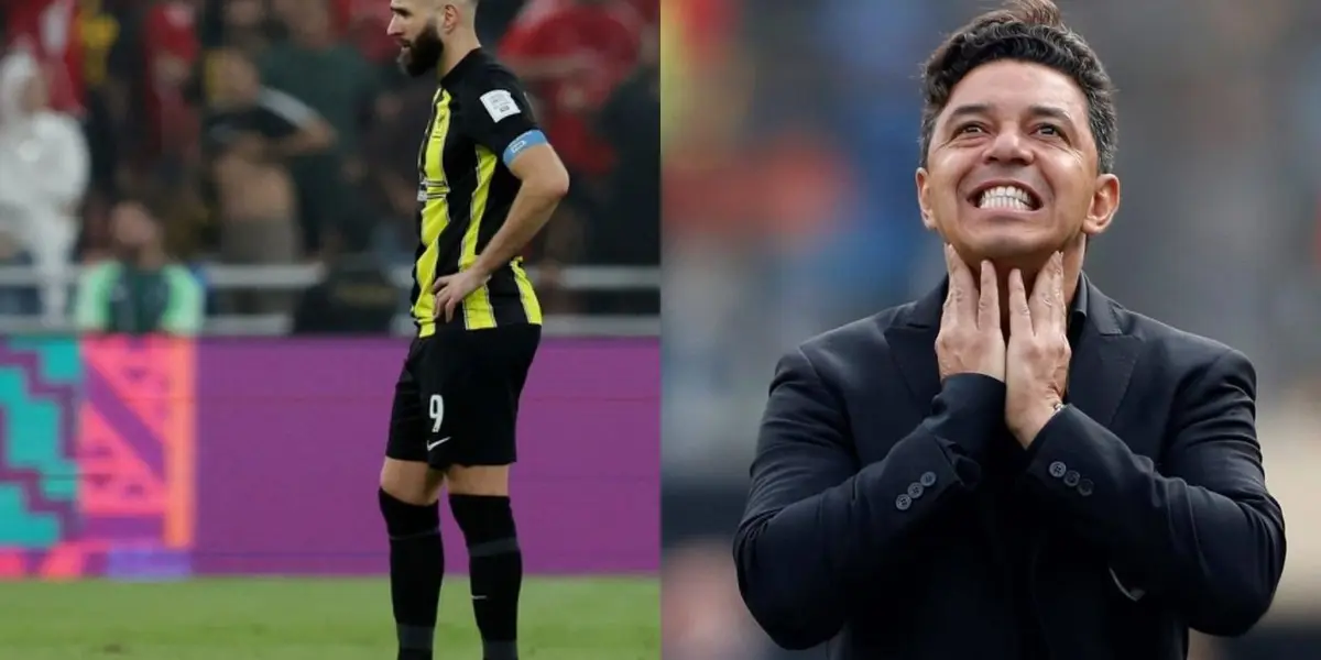 Marcelo Gallardo no pudo llevar al Al Ittihad a las semifinales del Mundial de Clubes al perder el día de hoy contra el Al Ahly.