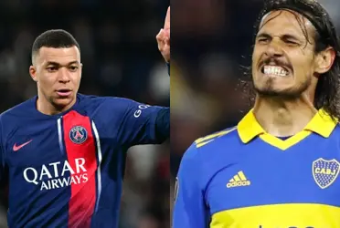 Mbappé y Cavani