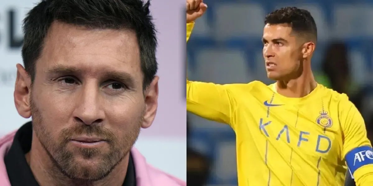 Messi y Cristiano