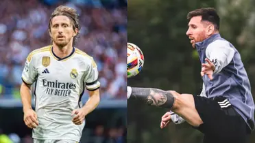 Modric y Messi