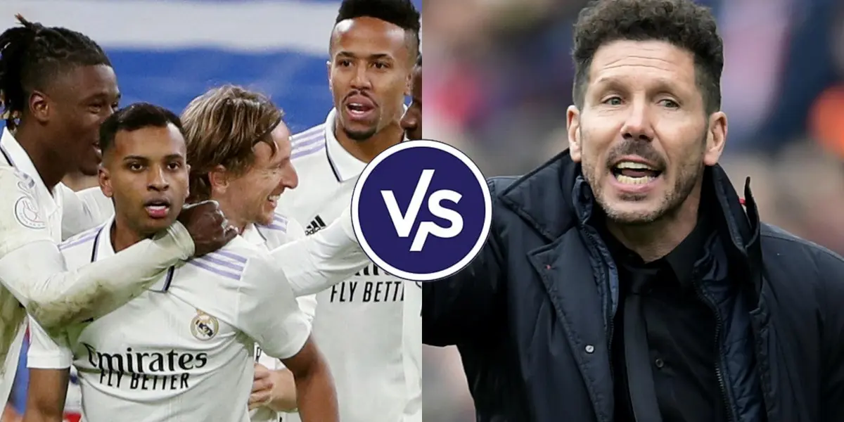 Real Madrid vs Diego Simeone