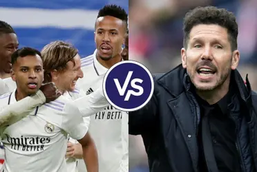 Real Madrid vs Diego Simeone