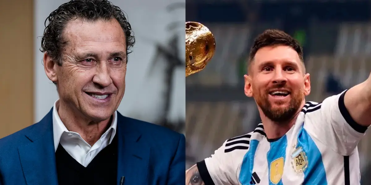 Valdano y Messi